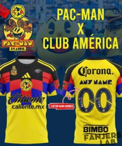 Pac-Man x Club América 2025/26 Home Jersey