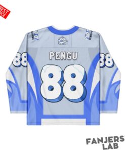 Pudgy Penguins Special Edition Hockey Jersey – Blue