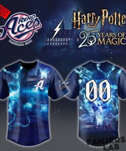 Reno Aces x Harry Potter Night “25 Years of Magic” Custom Baseball Jersey