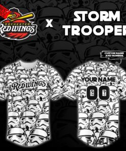 Rochester Red Wings x Stormtrooper Star Wars Night Custom Jersey