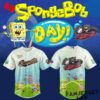 Sacramento River Cats x SpongeBob Squarepants Day Special Baseball Jersey