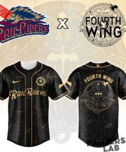 Scranton/Wilkes-Barre RailRiders x Fourth Wing Night Special Baseball Jersey