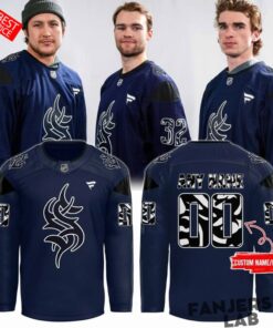 Seattle Kraken 2026 AANHPI Night Custom Hockey Jersey Seattle Kraken 2026 AANHPI Night Custom Hockey Jersey