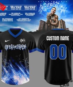 Sfera Ebbasta “CELEBRATION” Tour Football Jersey