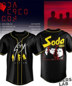 Soda Stereo ECOS Tour 2026 Baseball Jersey