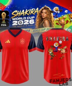 Spain National Football Team x Shakira World Cup 2026 Legacy Edition Jersey