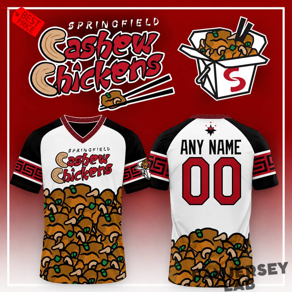 Springfield Cardinals 2026 Springfield Cashew Chickens Baseball Jersey Springfield Cardinals 2026 Springfield Cashew Chickens Baseball Jersey