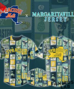 Syracuse Mets Margaritaville Night Baseball Jersey