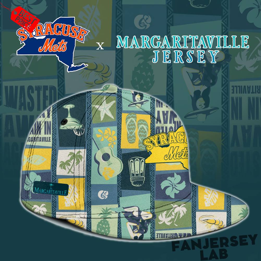 Syracuse Mets Margaritaville Night Baseball Jersey Syracuse Mets Margaritaville Night Baseball Jersey