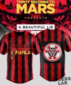 Thirty Seconds to Mars “A Beautiful Lie vs. This Is War” European Tour Special Jersey