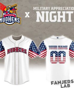 Toledo Mud Hens 2026 Military Appreciation Night Custom Jersey