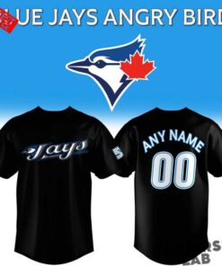 Toronto Blue Jays Angry Bird Custom Jersey