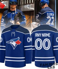 Toronto Blue Jays Ern Dog Appreciation Day Custom Hockey Jersey