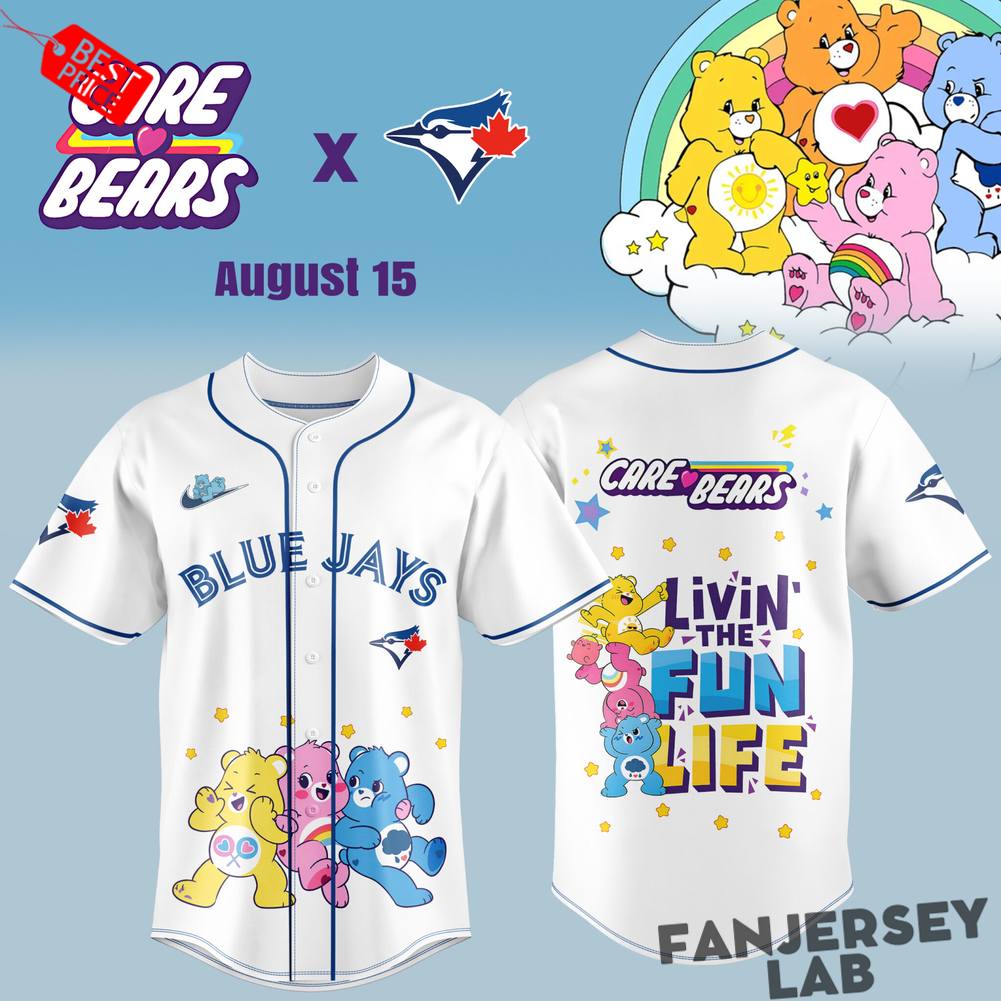 Toronto Blue Jays x Care Bears Day Baseball Jersey Toronto Blue Jays x Care Bears Day Baseball Jersey