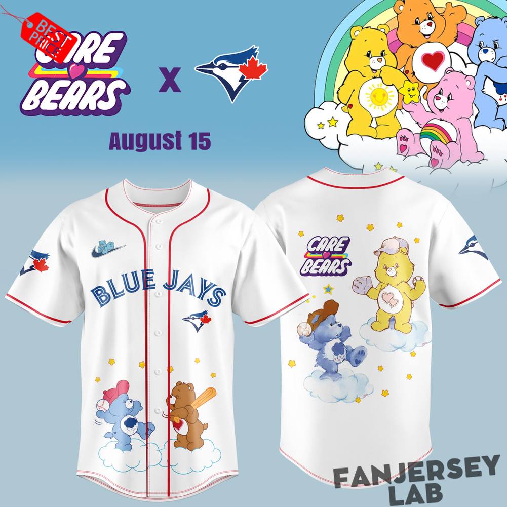 Toronto Blue Jays x Care Bears Day Baseball Jersey Toronto Blue Jays x Care Bears Day Baseball Jersey