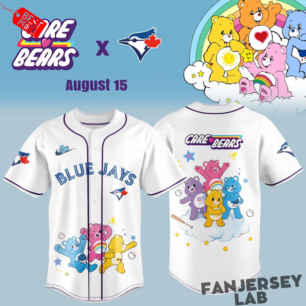Toronto Blue Jays x Care Bears Day Baseball Jersey Toronto Blue Jays x Care Bears Day Baseball Jersey