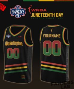 Washington Mystics WNBA x Juneteenth Day Basketball Jersey