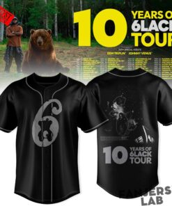 6LACK “10 Years of 6LACK” World Tour Special Jersey