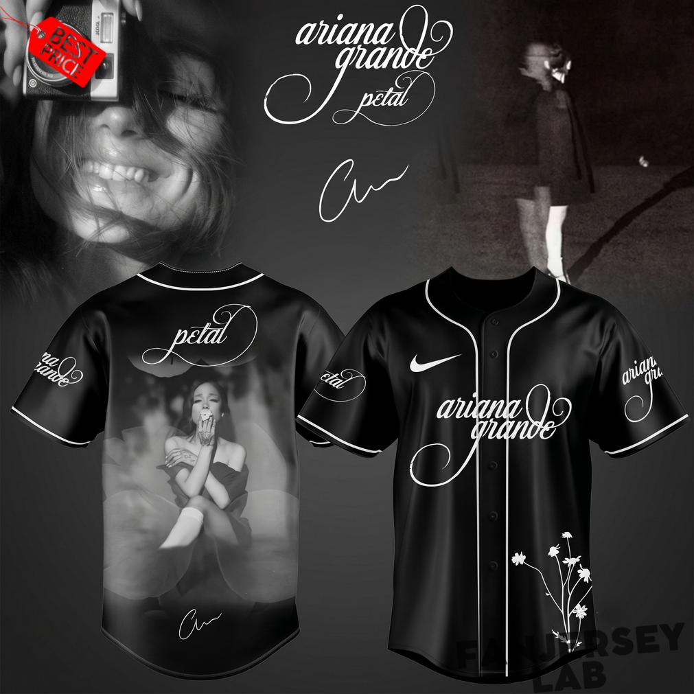 Ariana Grande Petal 2026 Special Baseball Jersey Ariana Grande Petal 2026 Special Baseball Jersey