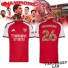 Arsenal Premier League Champions 2025-2026 Jersey
