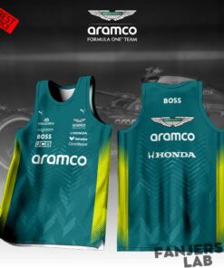 Aston Martin Aramco Inspired Jersey Shirt
