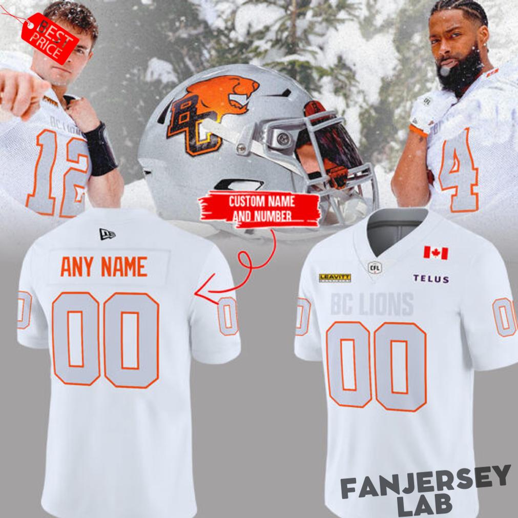 BC Lions “Pacific Frost” Football Jersey BC Lions “Pacific Frost” Football Jersey