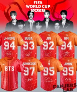 BTS x World Cup 2026 HexaPitch 26 Baseball Jersey