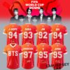 BTS x World Cup 2026 HexaPitch 26 Football Jersey