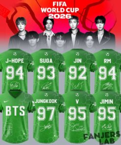 BTS x World Cup 2026 HexaPitch 26 Football Jersey