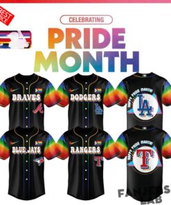 Baseball All Teams x Celebrate Pride Month 2026 Edition Black Jersey