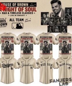 Baseball All Teams x Chris Brown “A Night of Soul” Special Baseball Jersey