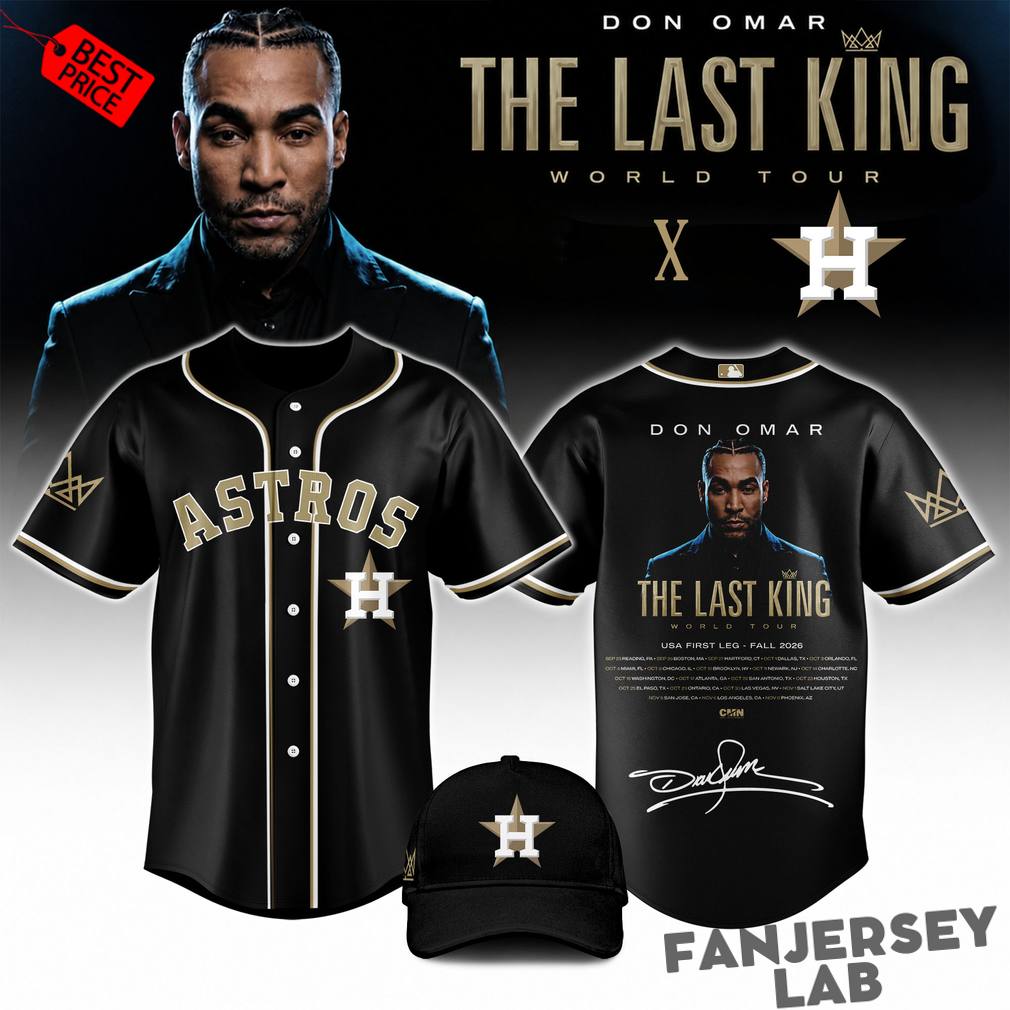 Baseball All Teams x Don Omar Last King World Tour 2026 Baseball Jersey Baseball All Teams x Don Omar Last King World Tour 2026 Baseball Jersey