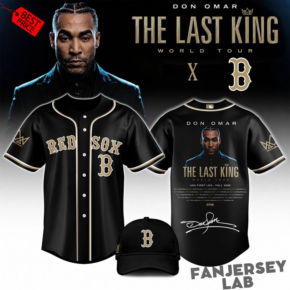 Baseball All Teams x Don Omar Last King World Tour 2026 Baseball Jersey Baseball All Teams x Don Omar Last King World Tour 2026 Baseball Jersey