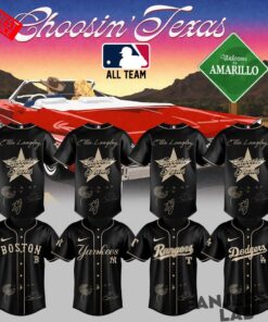 Baseball All Teams x Ella Langley Choosin’ Texas Special Jersey