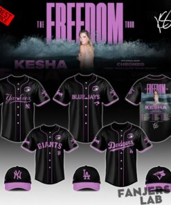 Baseball All Teams x Kesha The Freedom Tour 2026 Baseball Jersey