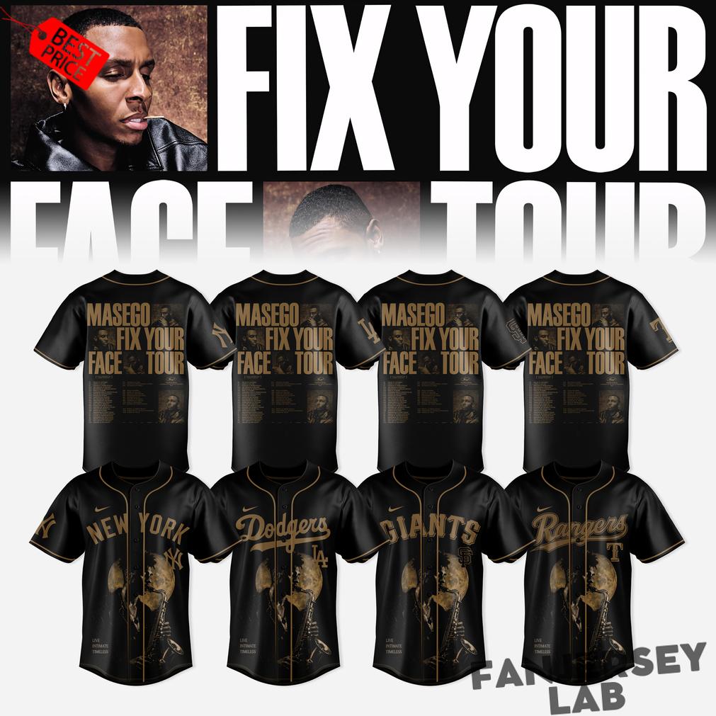 Baseball All Teams x Masego Fix Your Face Tour 2026 Special Jersey Baseball All Teams x Masego Fix Your Face Tour 2026 Special Jersey