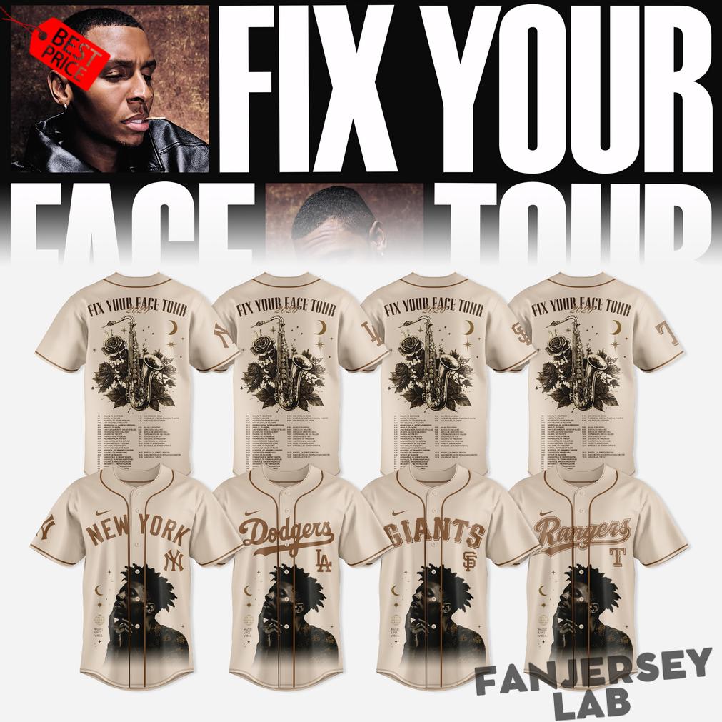 Baseball All Teams x Masego Fix Your Face Tour 2026 Special Jersey Baseball All Teams x Masego Fix Your Face Tour 2026 Special Jersey