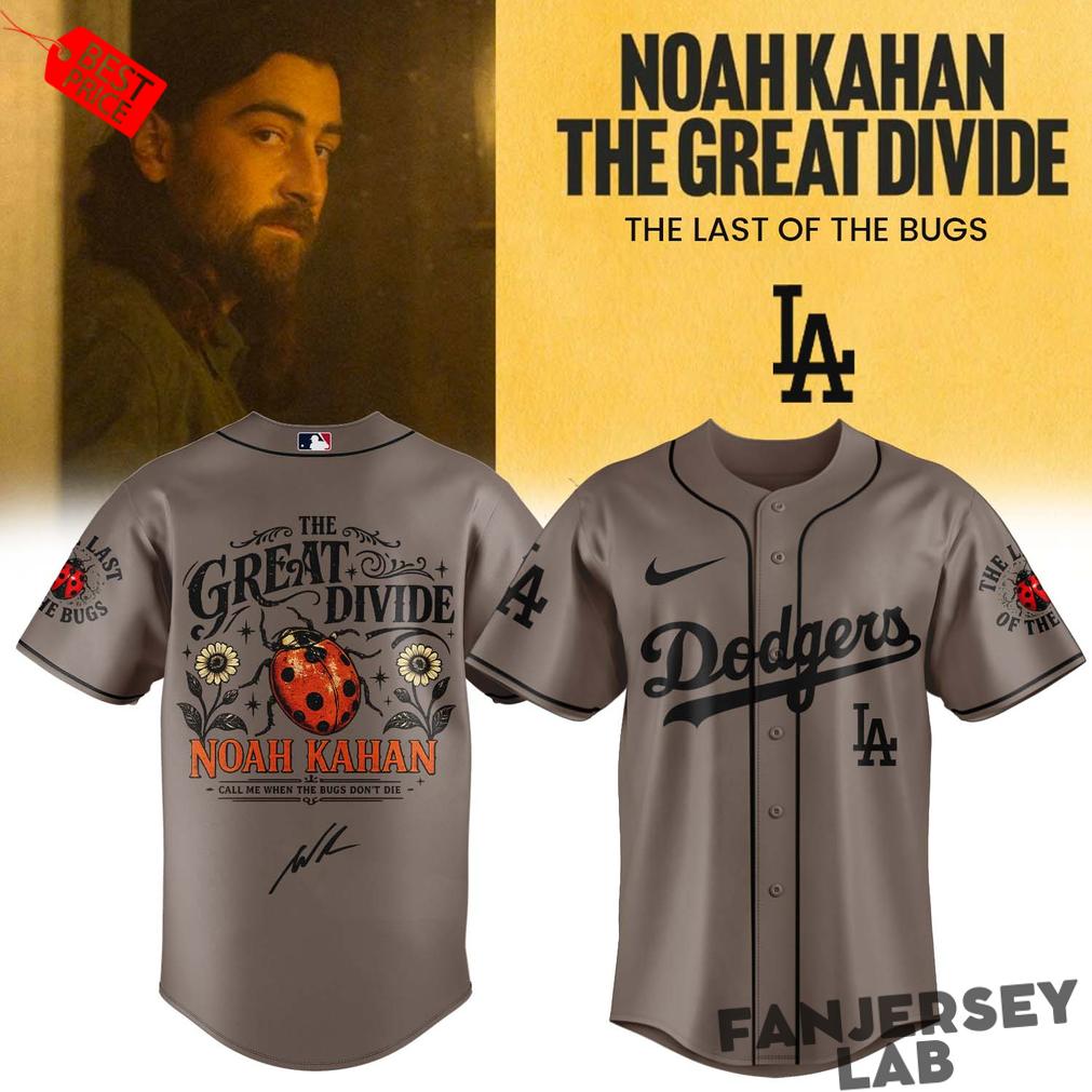 Baseball All Teams x Noah Kahan “The Great Divide: The Last Of The Bugs” Album 2026 Special Baseball Jersey Baseball All Teams x Noah Kahan “The Great Divide: The Last Of The Bugs” Album 2026 Special Baseball Jersey