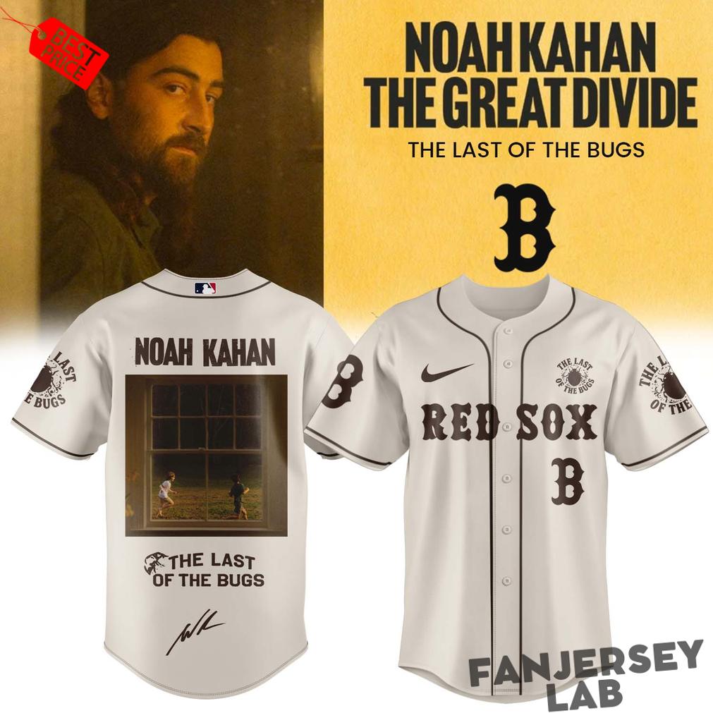 Baseball All Teams x Noah Kahan “The Great Divide: The Last Of The Bugs” Album 2026 Special Baseball Jersey Baseball All Teams x Noah Kahan “The Great Divide: The Last Of The Bugs” Album 2026 Special Baseball Jersey