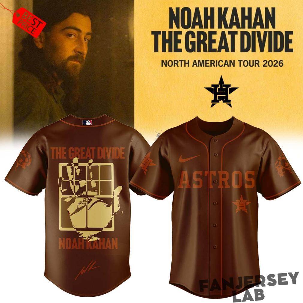 Baseball All Teams x Noah Kahan “The Great Divide: The Last Of The Bugs” Album 2026 Special Baseball Jersey Baseball All Teams x Noah Kahan “The Great Divide: The Last Of The Bugs” Album 2026 Special Baseball Jersey