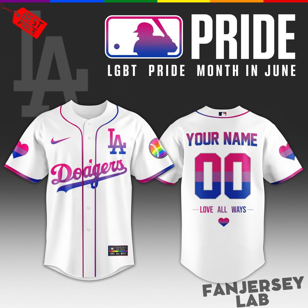 Baseball All Teams x Pride Month 2026 Custom Jersey Baseball All Teams x Pride Month 2026 Custom Jersey