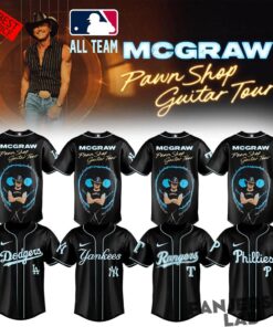 Baseball All Teams x Tim McGraw Pawn Shop Guitar Tour 2026 Baseball Jersey