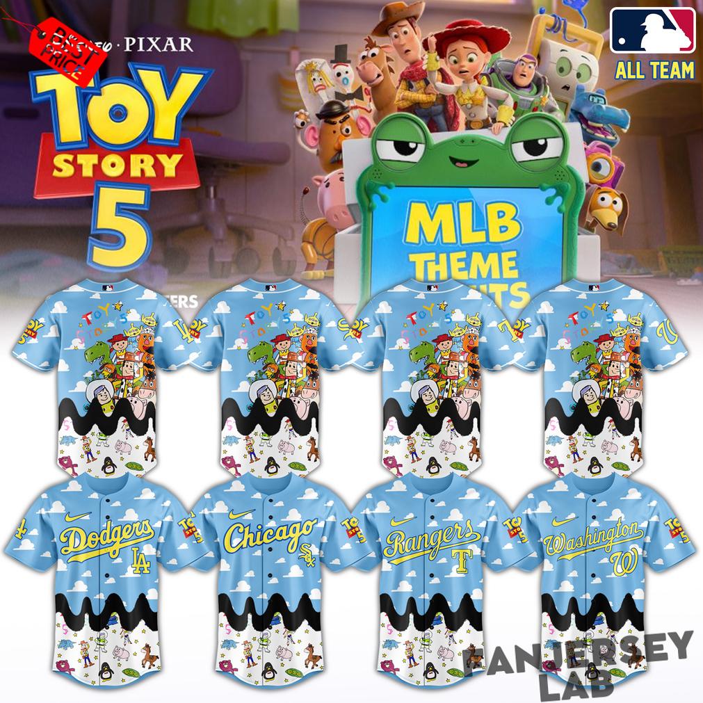 Baseball All Teams x Toy Story 5 Special Baseball Jersey Baseball All Teams x Toy Story 5 Special Baseball Jersey