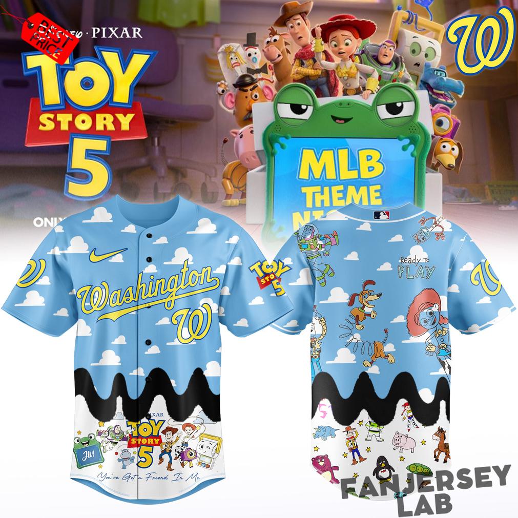 Baseball All Teams x Toy Story 5 Special Baseball Jersey Baseball All Teams x Toy Story 5 Special Baseball Jersey