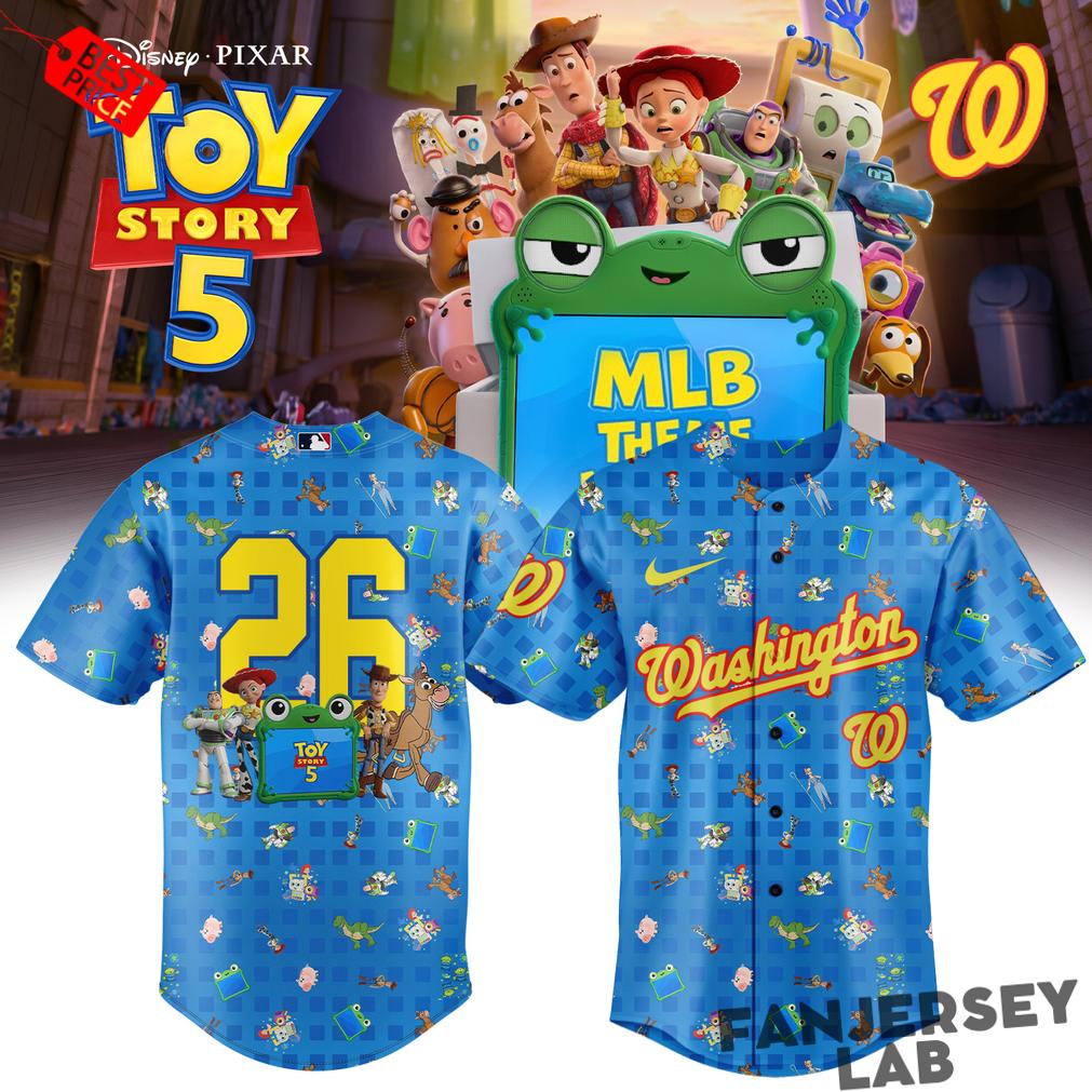Baseball All Teams x Toy Story 5 Special Baseball Jersey Baseball All Teams x Toy Story 5 Special Baseball Jersey