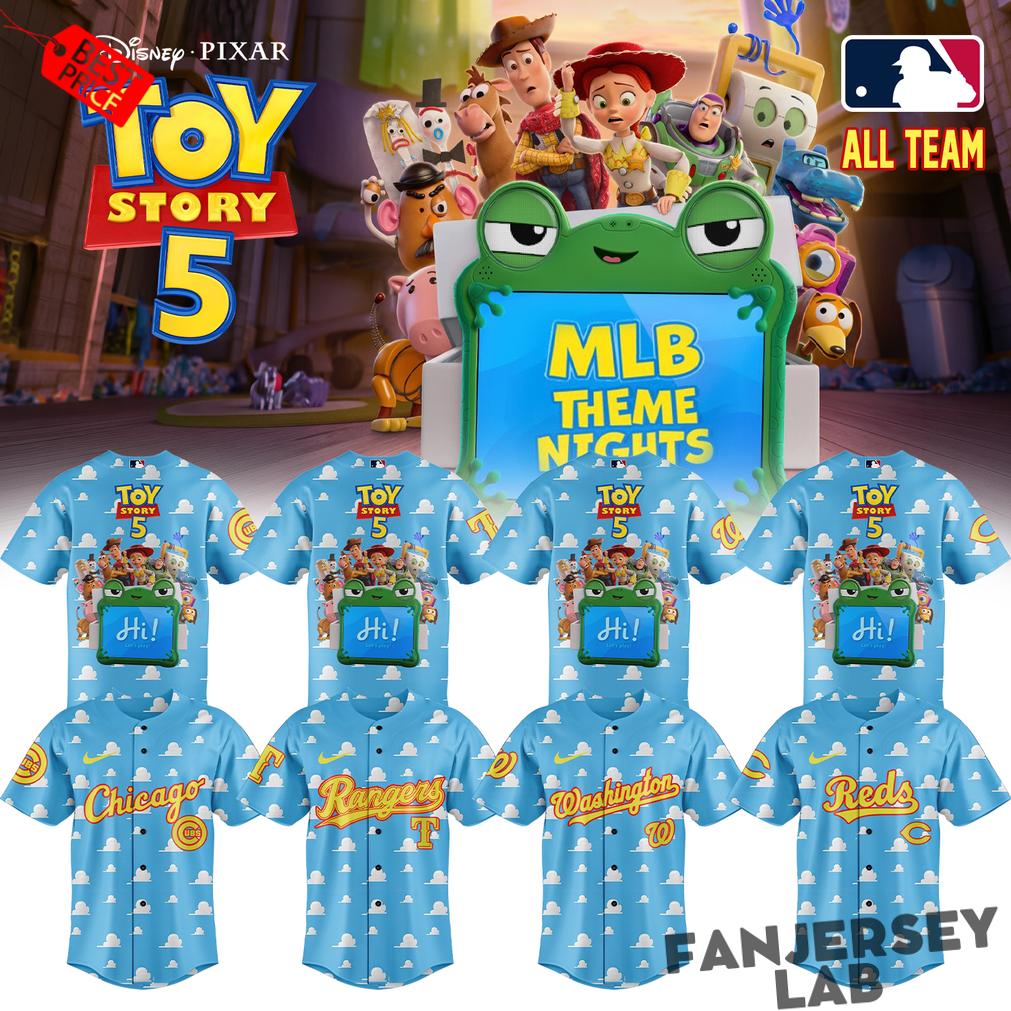Baseball All Teams x Toy Story 5 Special Baseball Jersey Baseball All Teams x Toy Story 5 Special Baseball Jersey