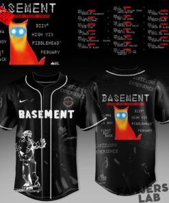Basement WIRED USA Tour 2026 Baseball Jersey