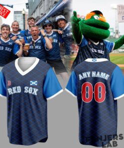 Boston Red Sox Scottish Celebration 2026 Custom Jersey Boston Red Sox Scottish Celebration 2026 Custom Jersey