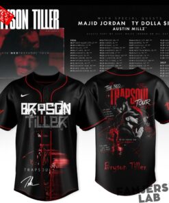 Bryson Tiller – The Neo Trapsoul Tour 2026 Baseball Jersey