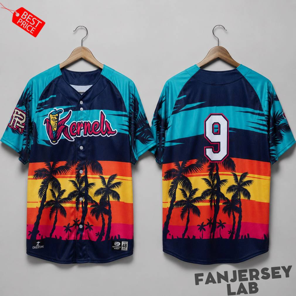 Cedar Rapids Kernels Margaritaville Night 2026 Baseball Jersey Cedar Rapids Kernels Margaritaville Night 2026 Baseball Jersey